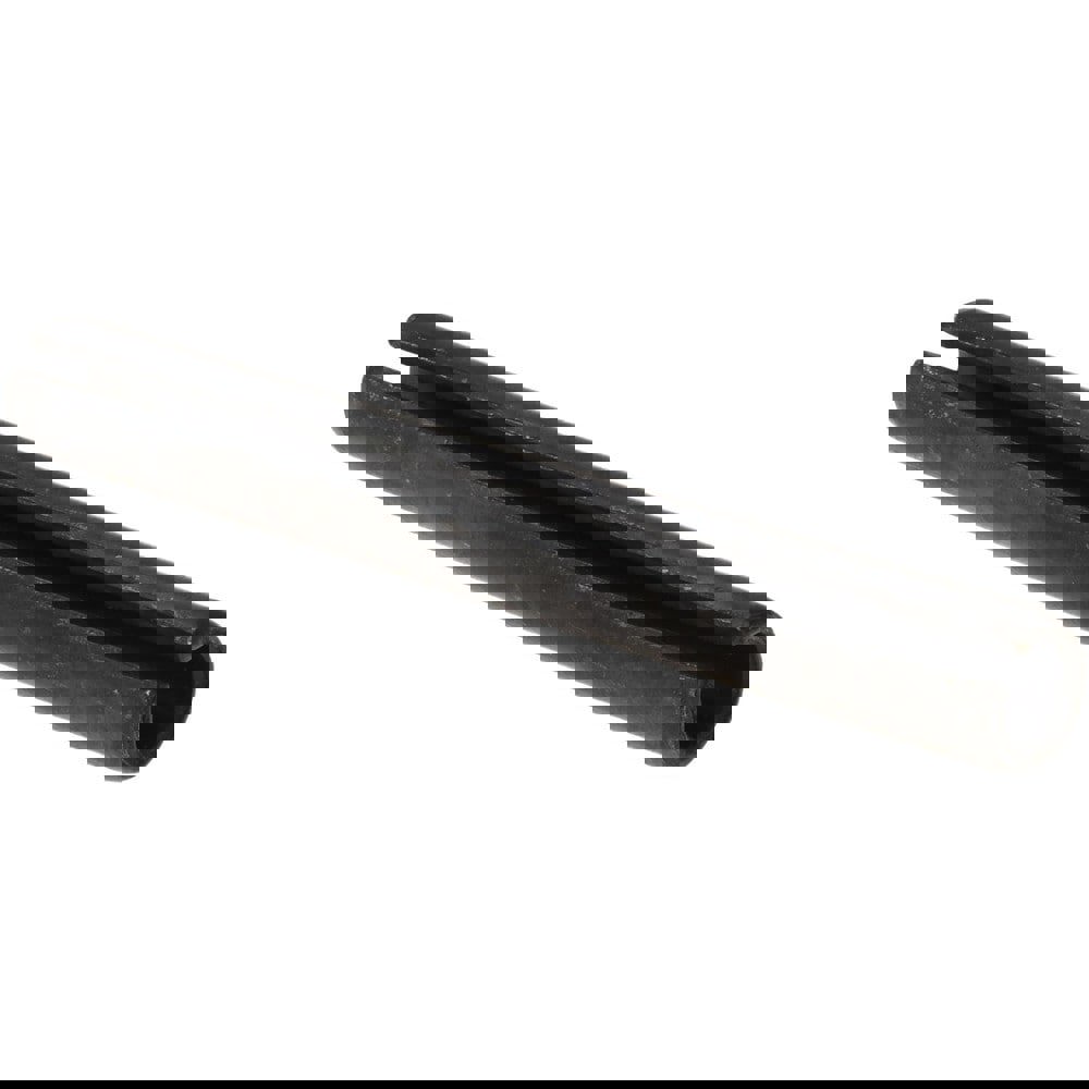 Slotted Spring Pin: 100 mm Long, 1070-1080 Steel